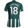 Original Fußballtrikot Manchester United Casemiro 18 Auswärtstrikot 2023-24 Für Herren